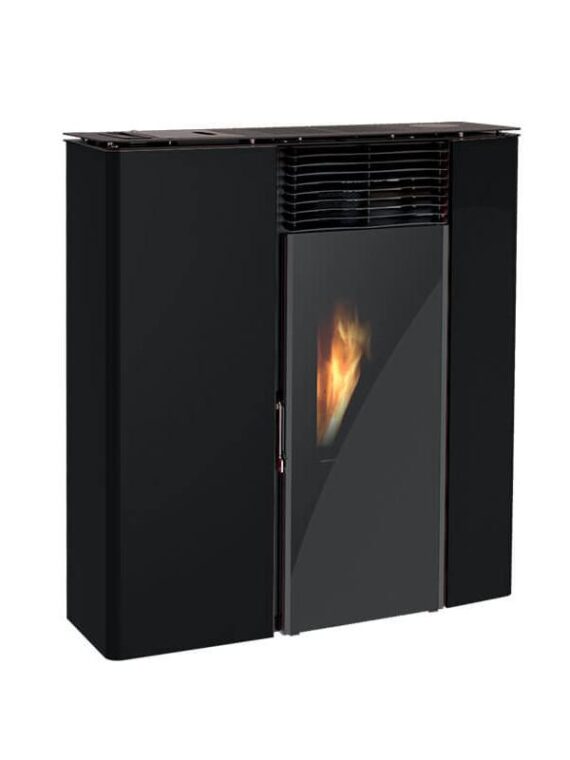 Stufa a pellet ventilata extrapiana canalizzabile - LINCAR Flat 501 11 kW