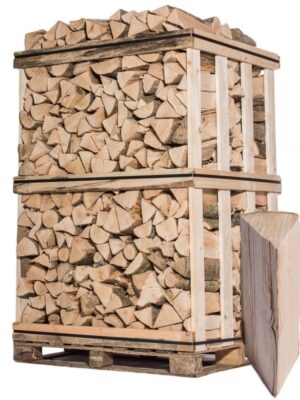 Pallet Legna da ardere - 30cm - Miscela di latifoglie - 3 steri - 20 quintali